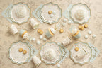 Beige Floral Pattern Tablecloth