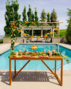 Orange Felt Orange Banner