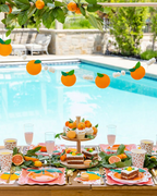 Orange Felt Orange Banner