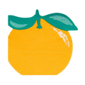 Orange Shaped Cocktail Napkins