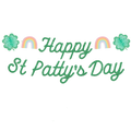 Green "Happy St. Patty's Day" Banner