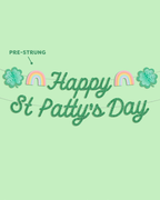 Green "Happy St. Patty's Day" Banner