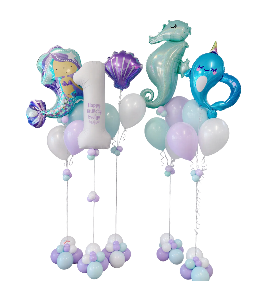 Ocean Adventure Birthday Balloon Bundle