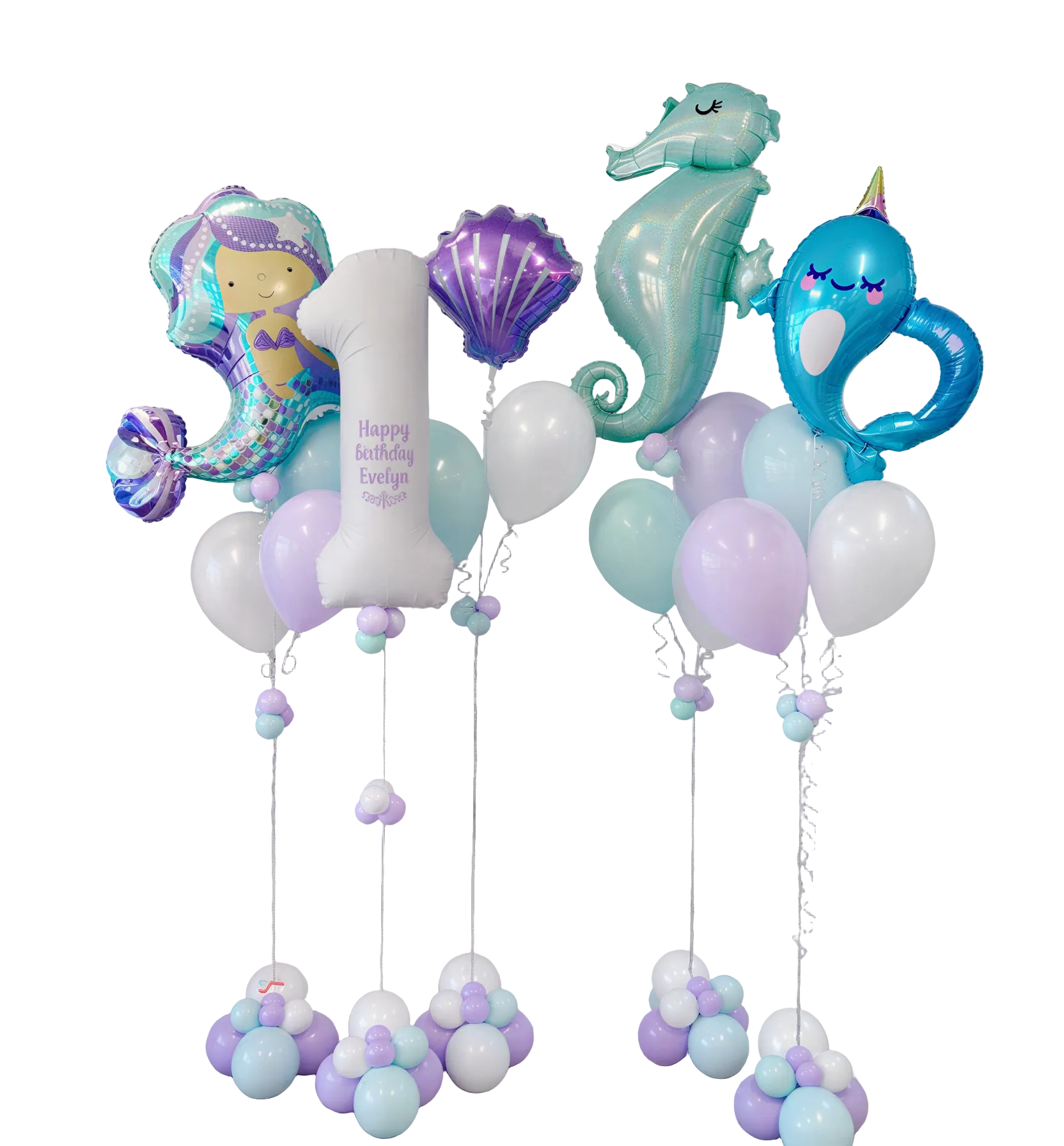 Ocean Adventure Birthday Balloon Bundle