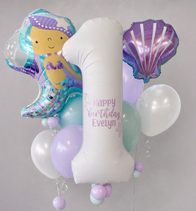 Ocean Adventure Birthday Balloon Bundle