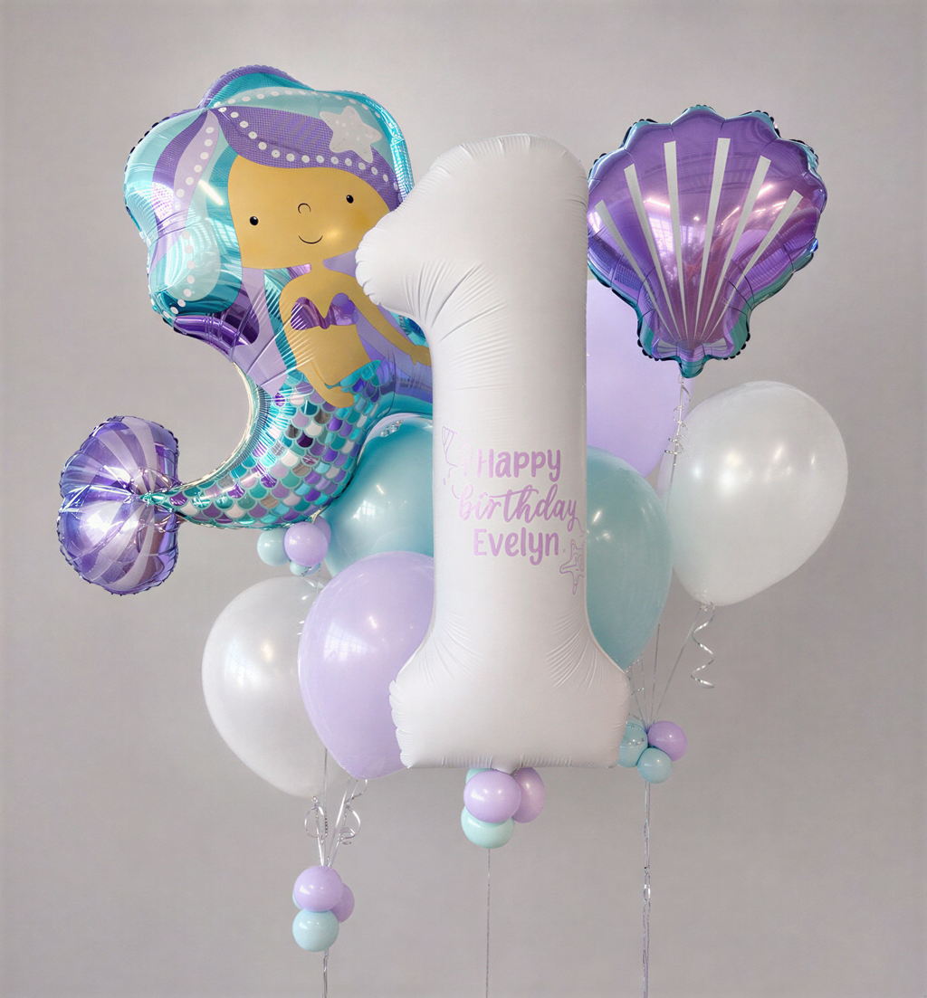 Ocean Adventure Birthday Balloon Bundle