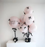 Old Rose Dust Personalized Balloons