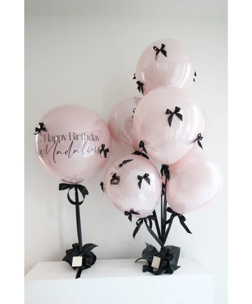 Old Rose Dust Personalized Balloons