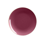 Cranberry Red Gold  Plastic Plates - 2 Sizes