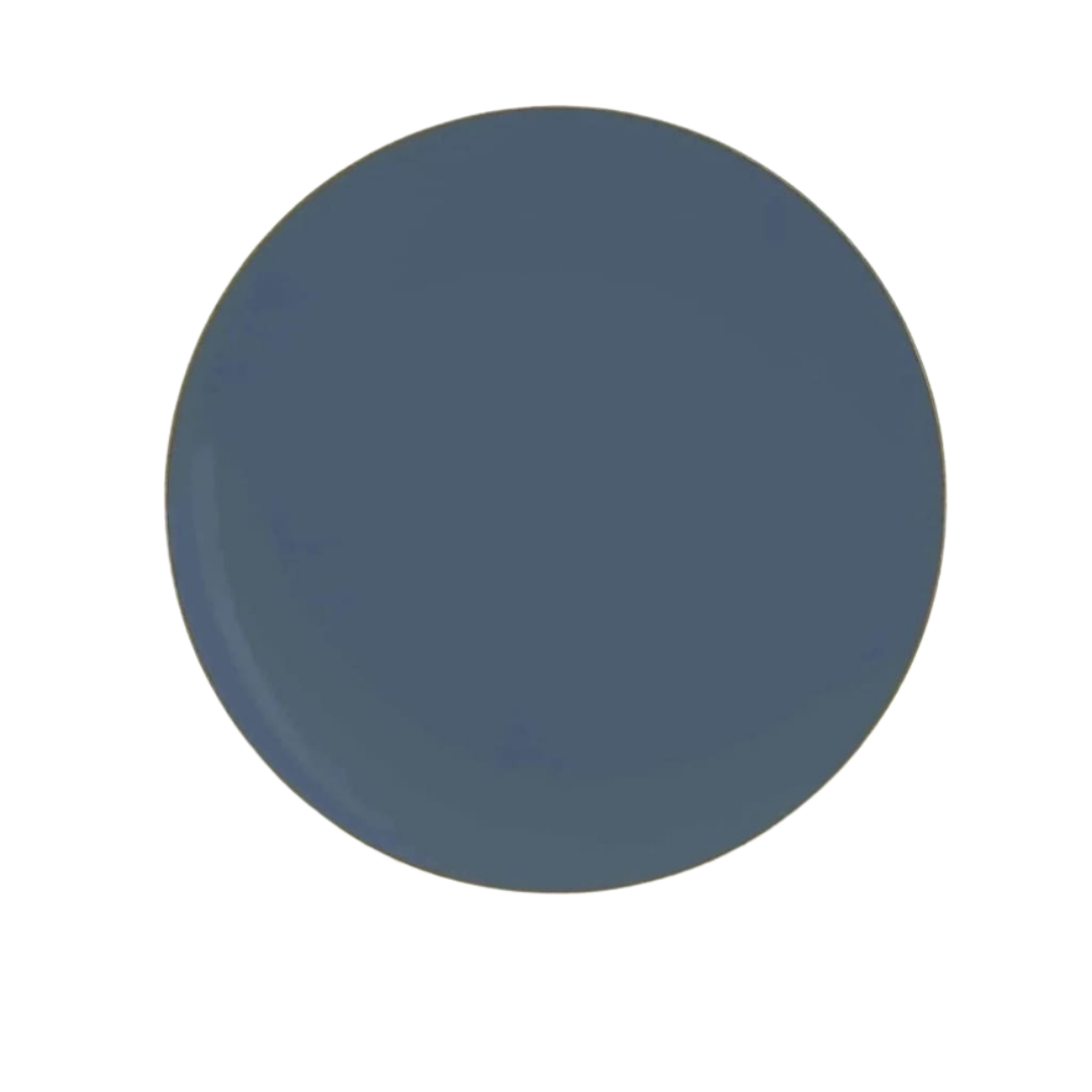 Slate Blue Plastic Plates - 2 Sizes