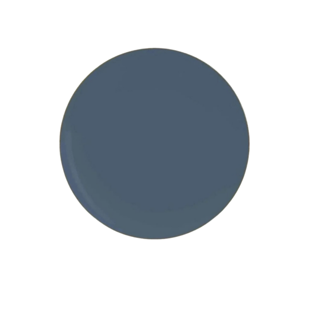 Slate Blue Plastic Plates - 2 Sizes