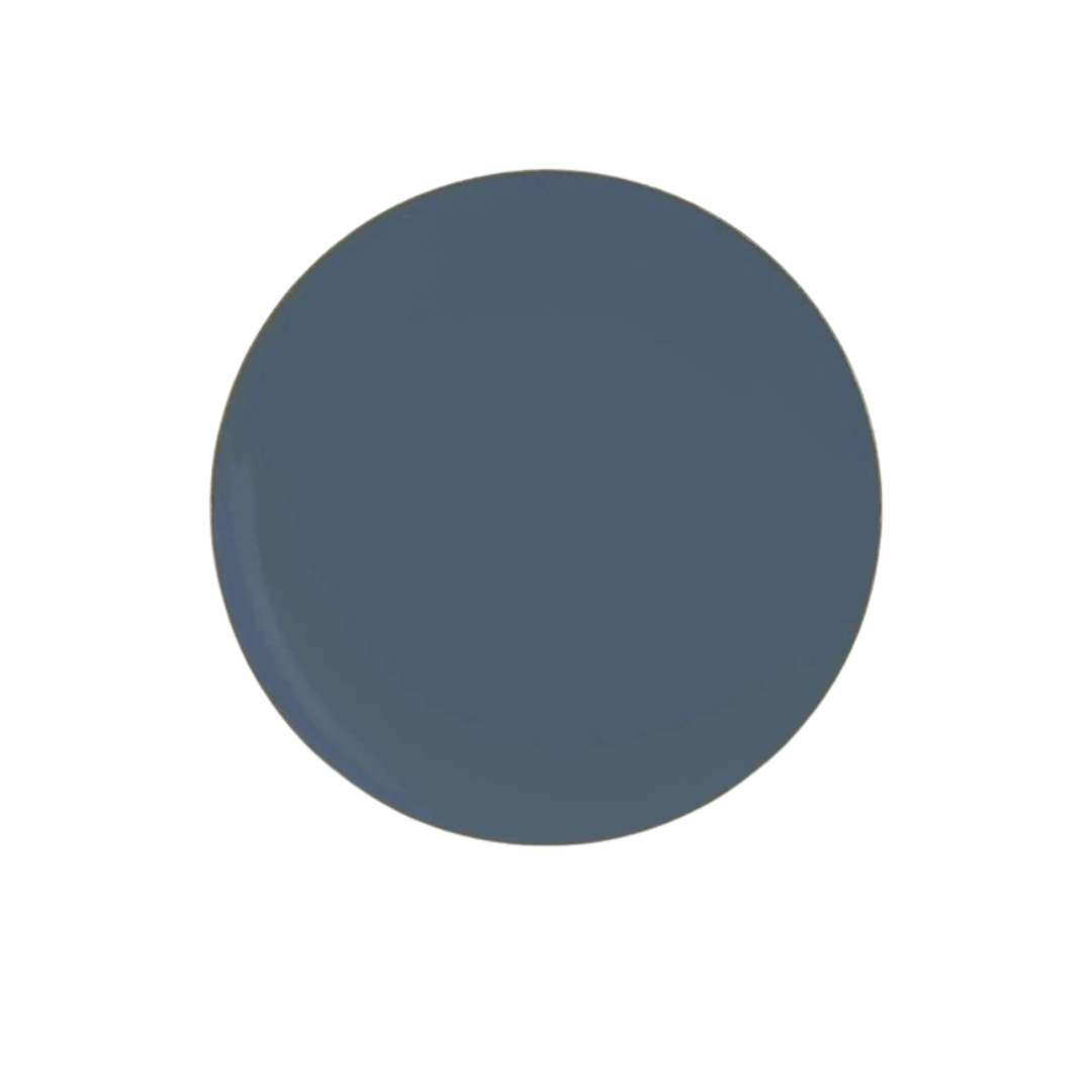 Slate Blue Plastic Plates - 2 Sizes