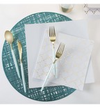 Mint & Green Reusable Cutlery Set -32 pcs