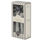 Matrix Black Plastic Cutlery Set - 30 pcs