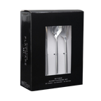 Silver Matrix Plastic Cutlery Set - 60 pcs