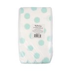 Aqua Blue Polka Dot Dinner Napkins