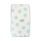 Aqua Blue Polka Dot Dinner Napkins