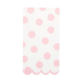 Pink Polka Dot Dinner Napkins
