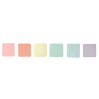 Pastel napkin set soft square paper for birthday or baby shower from Parte Haus party supply store in Bethesda MD