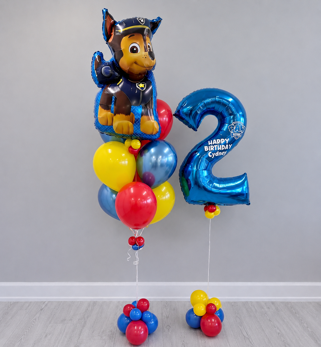 Paw Patrol Chase Balloon Bundle