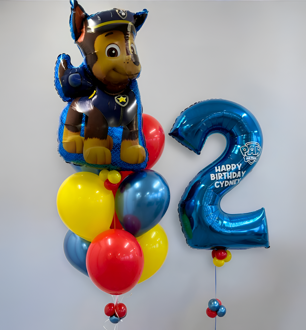 Paw Patrol Chase Balloon Bundle