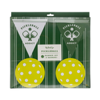 Green Pickleball Banner Set