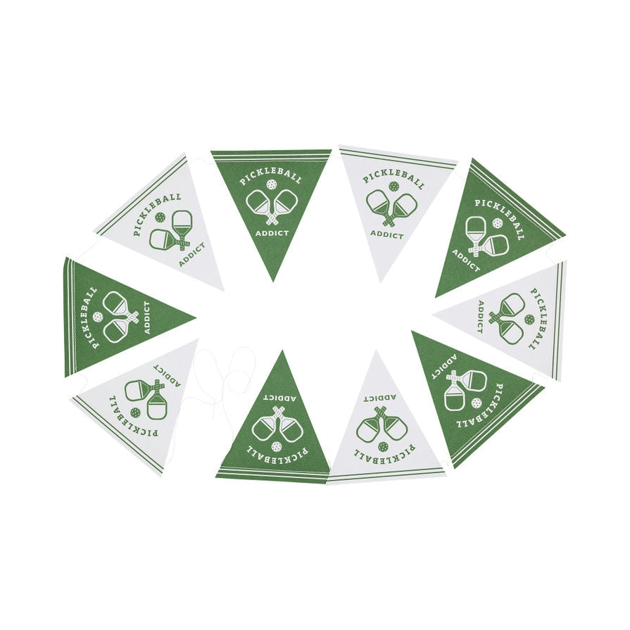 Green Pickleball Banner Set