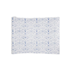 Blue floral paper table cover perfect for spring gatherings from Parte Haus party supply store in Bethesda MD.