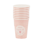Pink Pembroke Party Cups