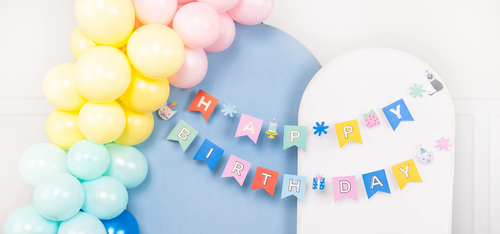 Cat Happy Birthday Banner