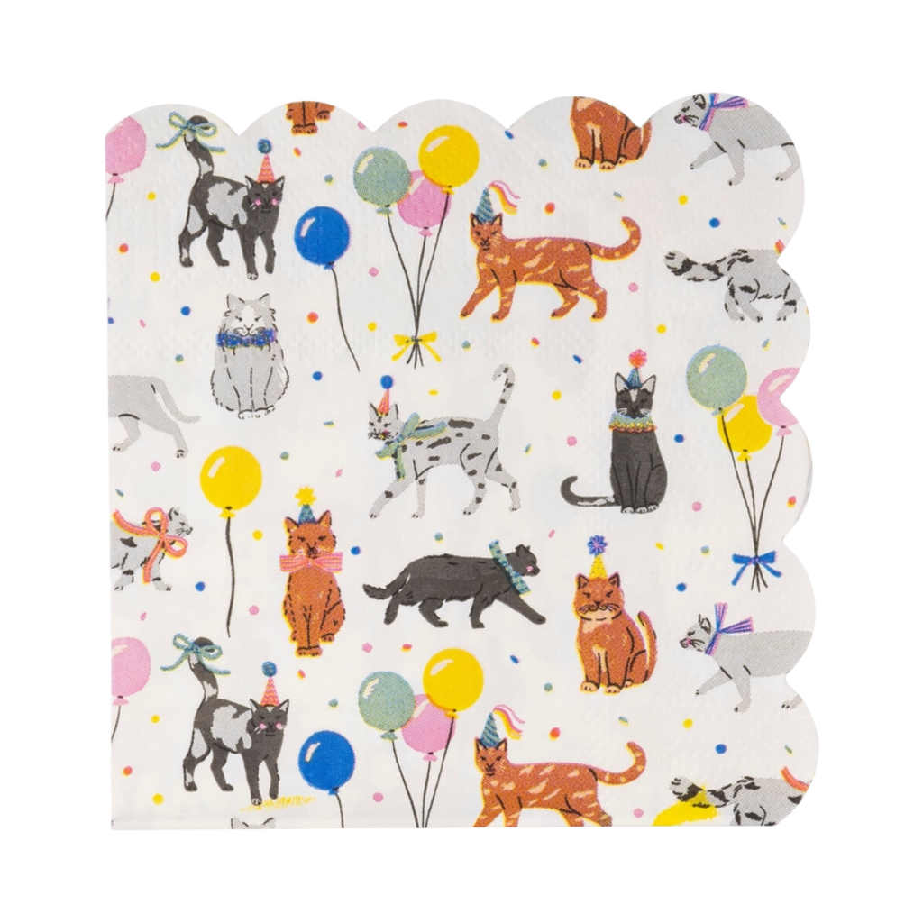 Cat Party Cocktail Napkins