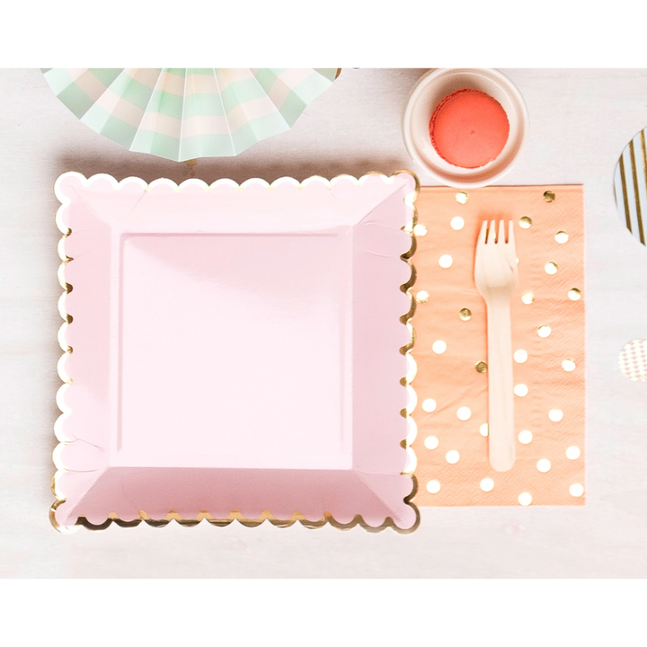 Blush Basic Large Dinner Plates