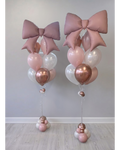 Pink Blush Bow Birthday Set