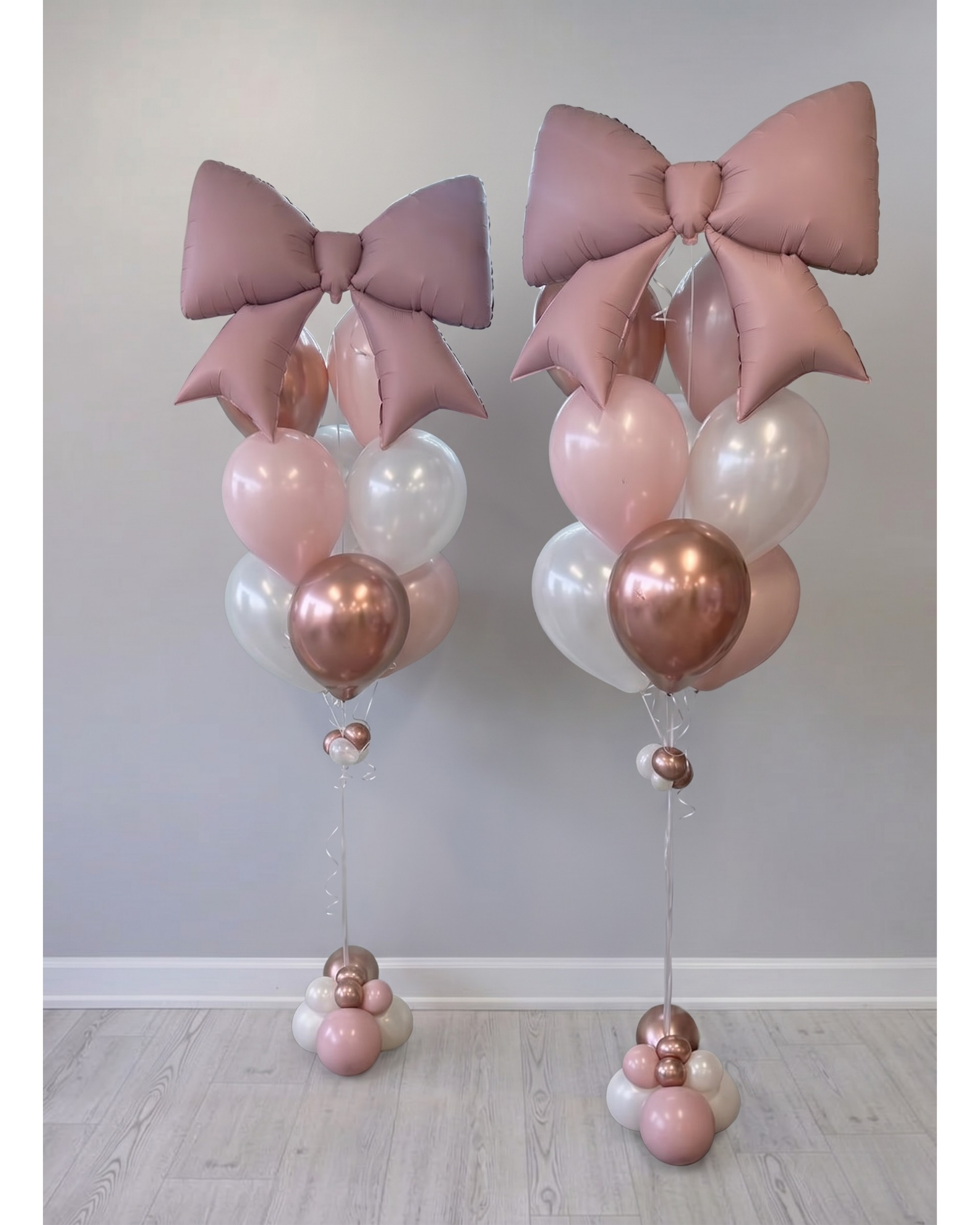 Pink Blush Bow Birthday Set