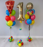 Pizza Party Balloon Bundle