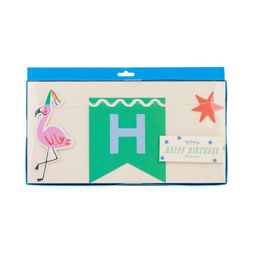 Animal Party "Happy Birthday" Banner Set