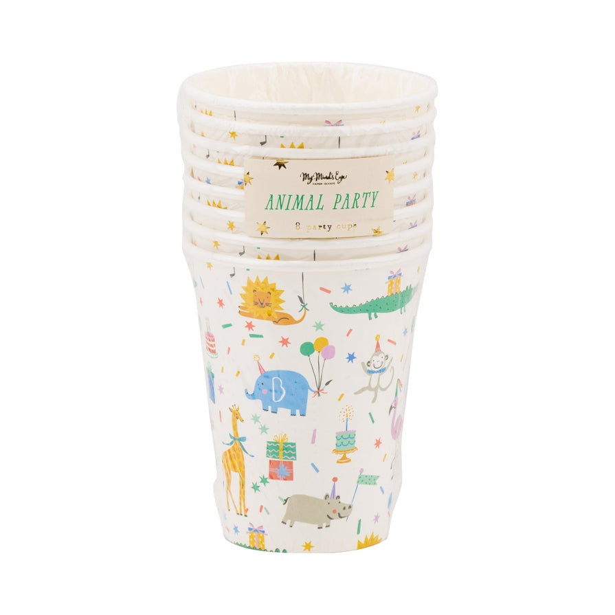 Animal Party Cups