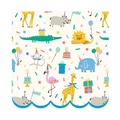 Multicolored Animal Party Cocktail Napkin