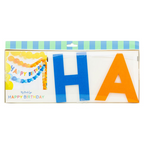 Multicolor "Happy Birthday" Felt Banner