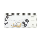 Black and Cream Star "Happy Birthday" Banner