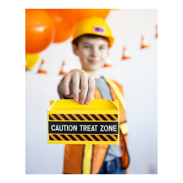 Yellow Construction Toolbox Treat Party Favor