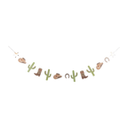Multicolor Cowboy Icon Banner
