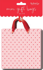 Pink and Red Polka Dot Gift Bags
