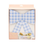 Pastel Gingham Bow Banners