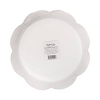 Blue Floral Paper Dinner Plates