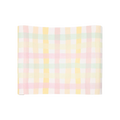 Pastel Multi Plaid Paper Table Runner