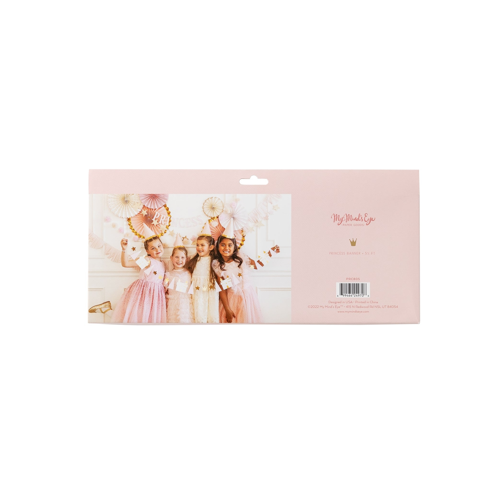 Pink and Gold Princess Banner