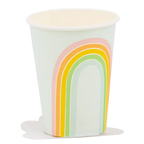 Pastel Rainbow Paper Cup