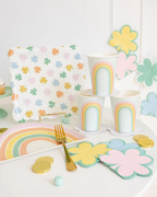Pastel Shamrock Cocktail Napkins