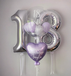 Purple Love Birthday Balloon Bundle